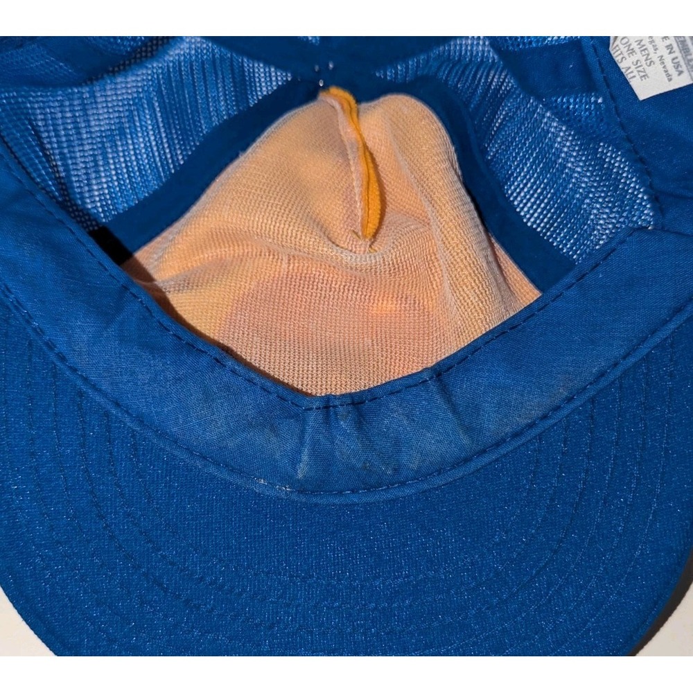 LOCAL 919 MCB CAMP PENDLETON CA SNAPBACK HAT CAP VINTAGE NAMARK RARE BLUE YELLOW - Picture 9 of 10